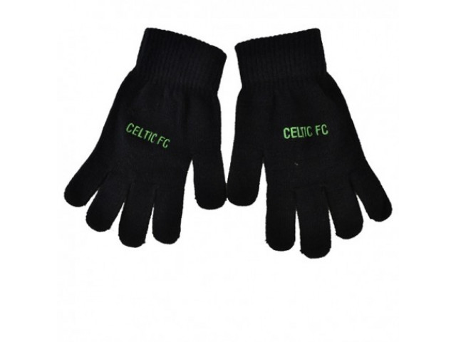 Úpletové rukavice CELTIC Black