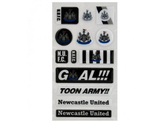 3D Samolepky NEWCASTLE UTD Bubble