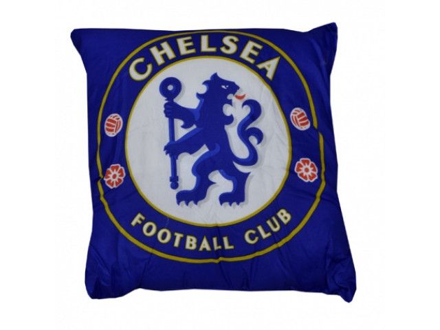 Obojstranný dekoračný vankúšik 40x40cm FC CHELSEA Crest