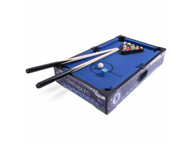 CHELSEA F.C. stolný biliard 20 inch Pool Table