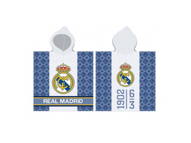 Bavlnené pončo 60/120cm REAL MADRID C.F., RM172067