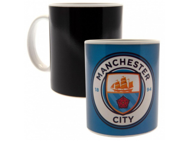 Keramický hrnček MANCHESTER CITY Heat Changing Mug