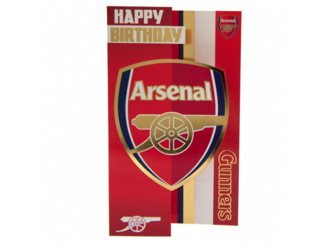 Narodeninové blahoželanie v obálke ARSENAL F.C. Birthday Card