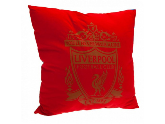 Obojstranný dekoračný vankúšik 35/35cm LIVERPOOL F.C. Stadium