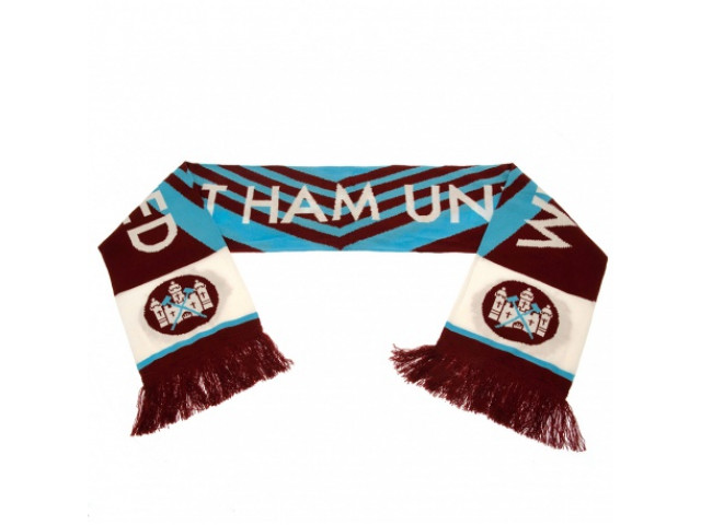 Šál pre fanúšikov WEST HAM UNITED F.C. Retro 1976 Scarf