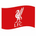 Klubová vlajka 152/91cm FC LIVERPOOL Flag CC