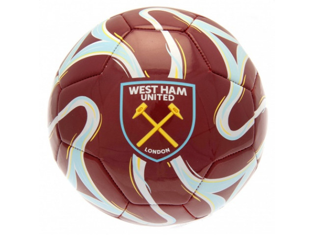 Futbalová lopta WEST HAM UNITED F.C. Football CC (veľkosť 5)