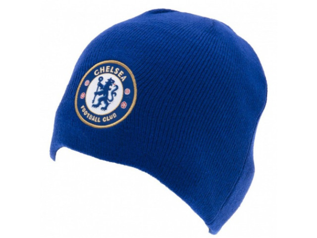 Štýlová zimná úpletová čiapka FC CHELSEA Beanie RY