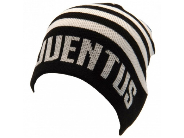 Štýlová zimná úpletová čiapka JUVENTUS F.C. Cuff Beanie ST