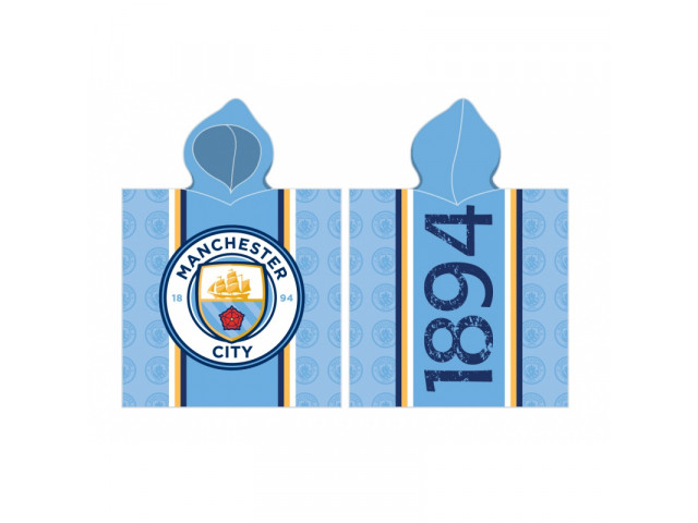 Bavlnené pončo 60/120cm Manchester City, MCFC162002