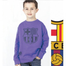 Chlapčenská bavlnená mikina FC BARCELONA Violet (BC06532)