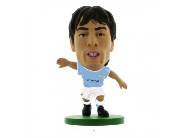 SOCCERSTARZ Plastová figúrka 5cm, DAVID SILVA / MANCHESTER CITY