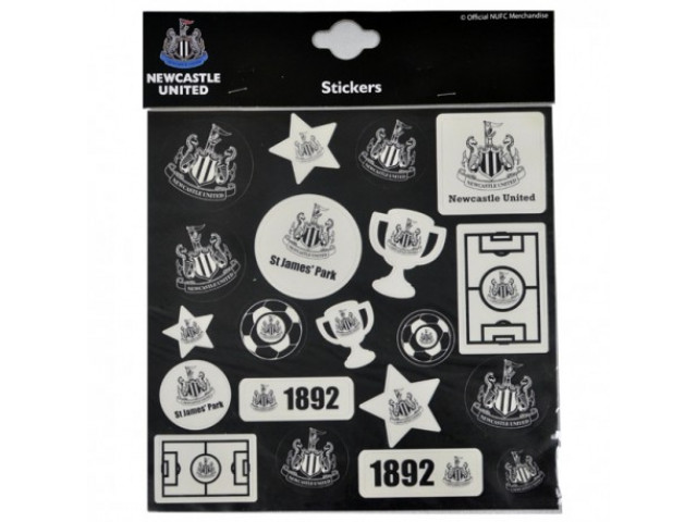 Dekoračné svietiace samolepky NEWCASTLE UTD Glow 20ks